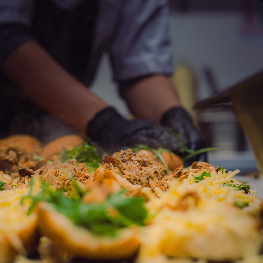 CARVED chef preparing food for an event catering in Dublin