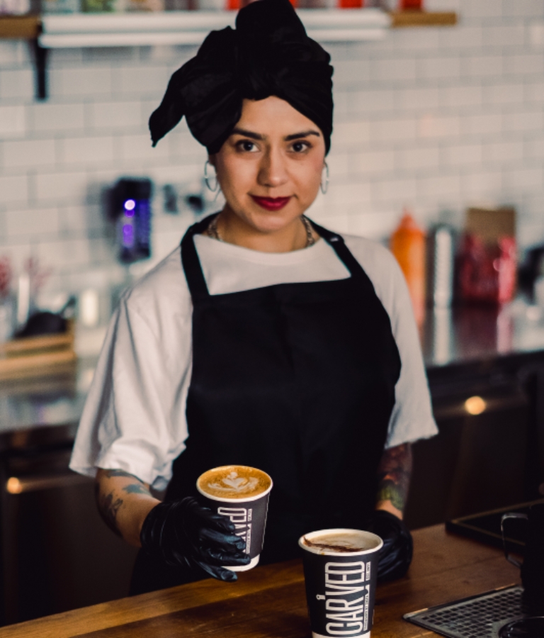 CARVED coffee